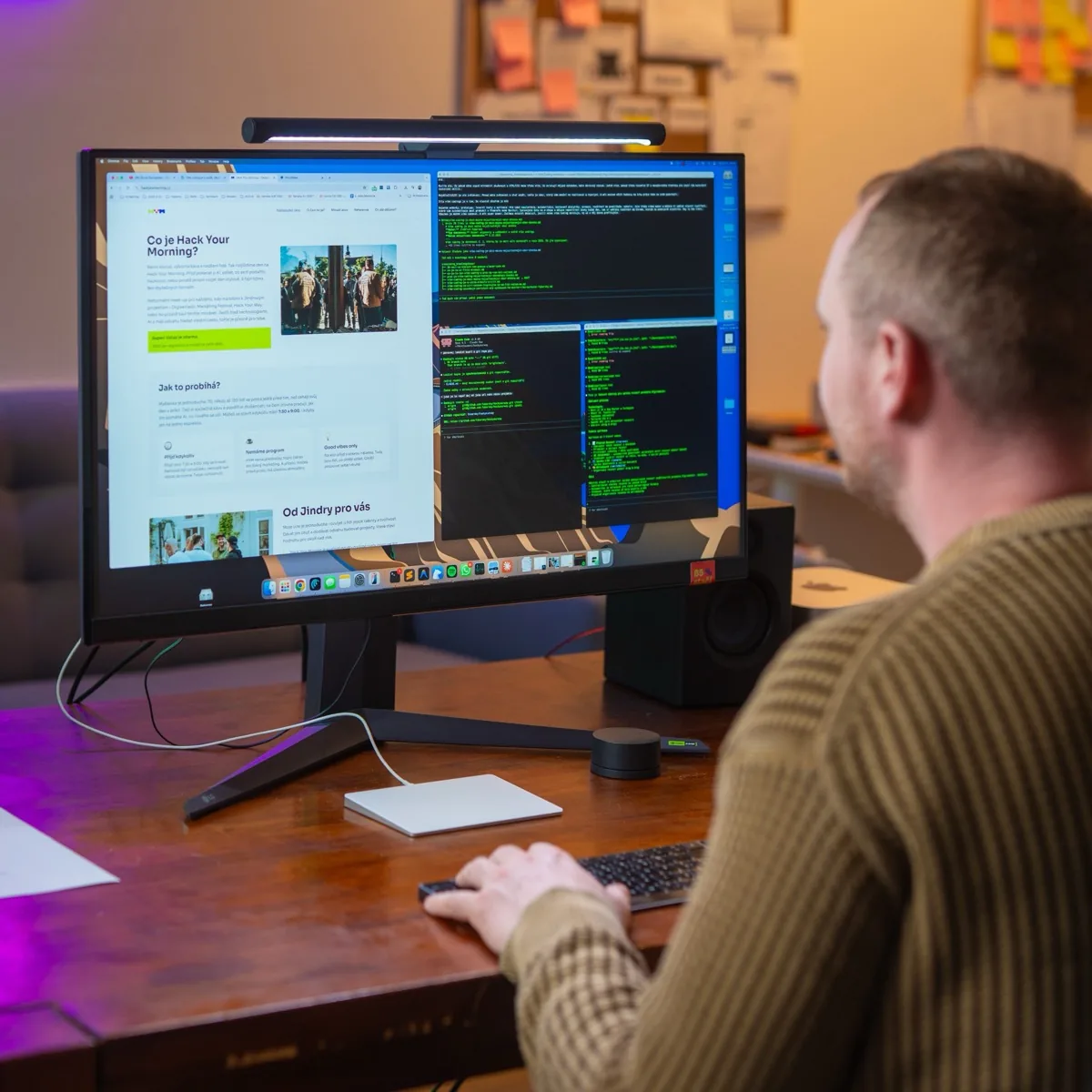 Jindřich Fáborský, vibe coding evangelist, buduje s AI každý den