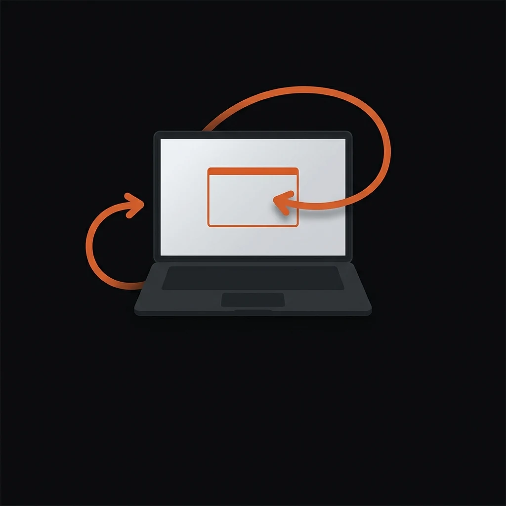 localhost:3000 v prohlížeči na notebooku, web viditelný zatím jen pro vás