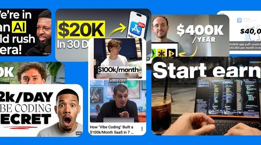 influenceri vibe coding