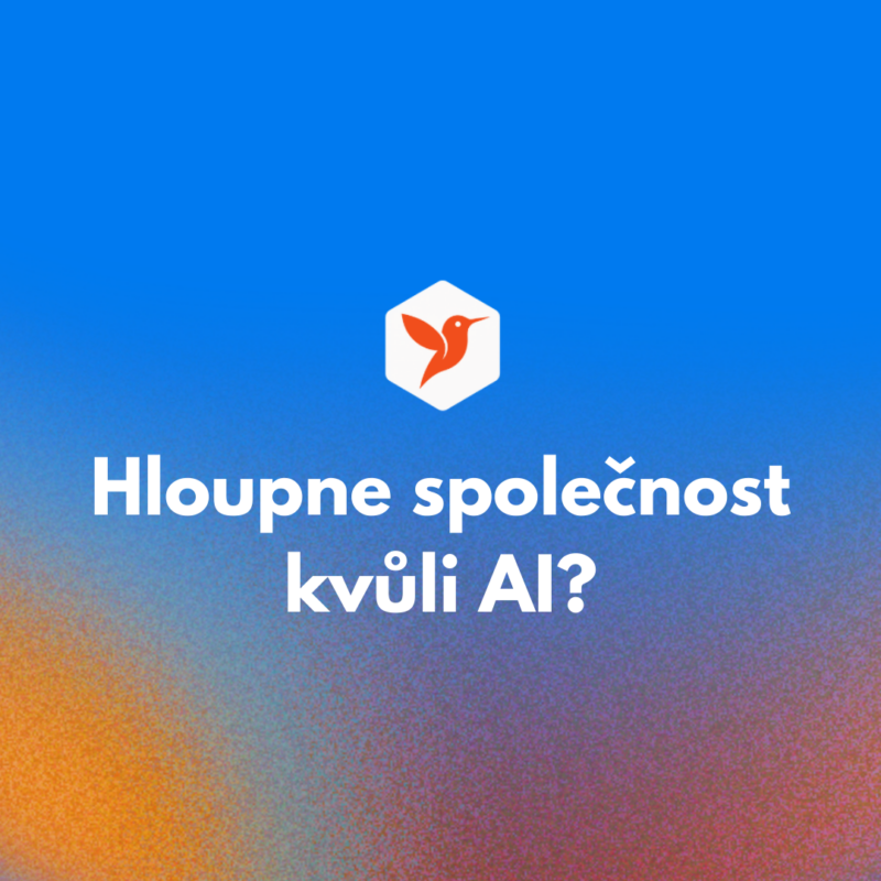 hloupne společnost kvůli AI? podcast Jindry Fáborského