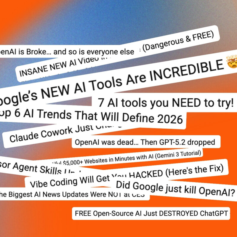 jak nemit FOMO z AI novinek